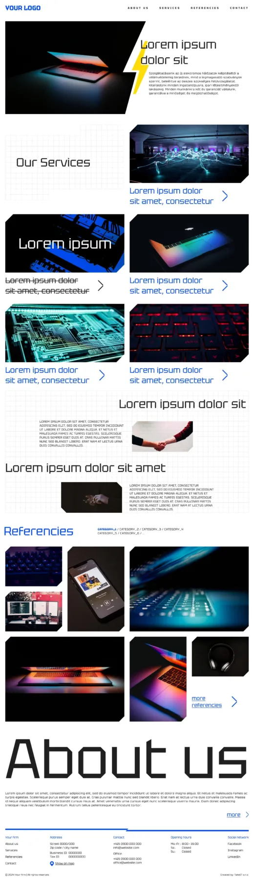 Template 11 mainpage